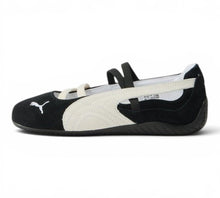 Puma ballet black and white