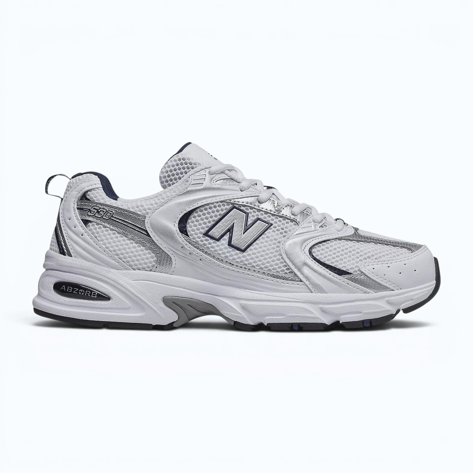 New Balance 530 – White/Navy "core"
