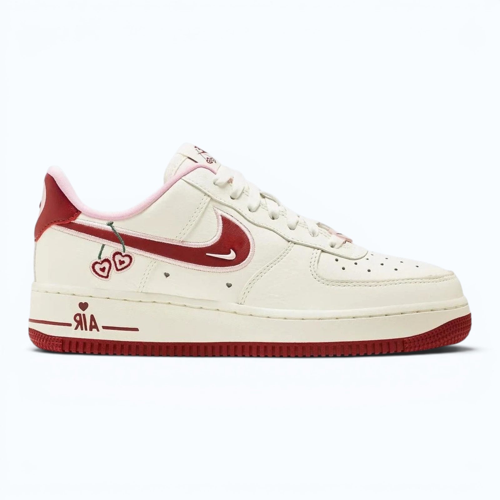 Nike Air Force 1 Low '07 – Valentine's Day Cherry Embroidery
