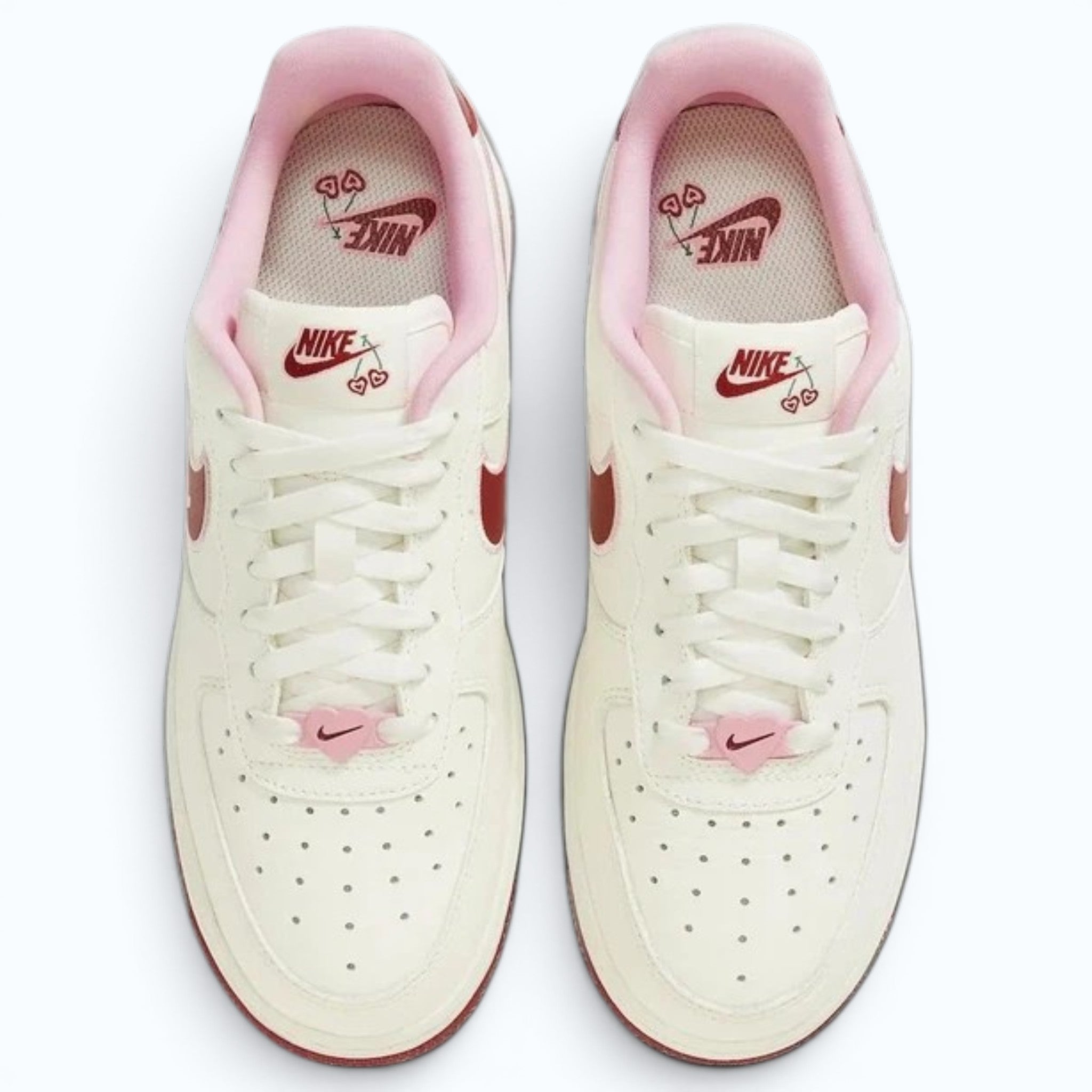 Nike Air Force 1 Low '07 – Valentine's Day Cherry Embroidery