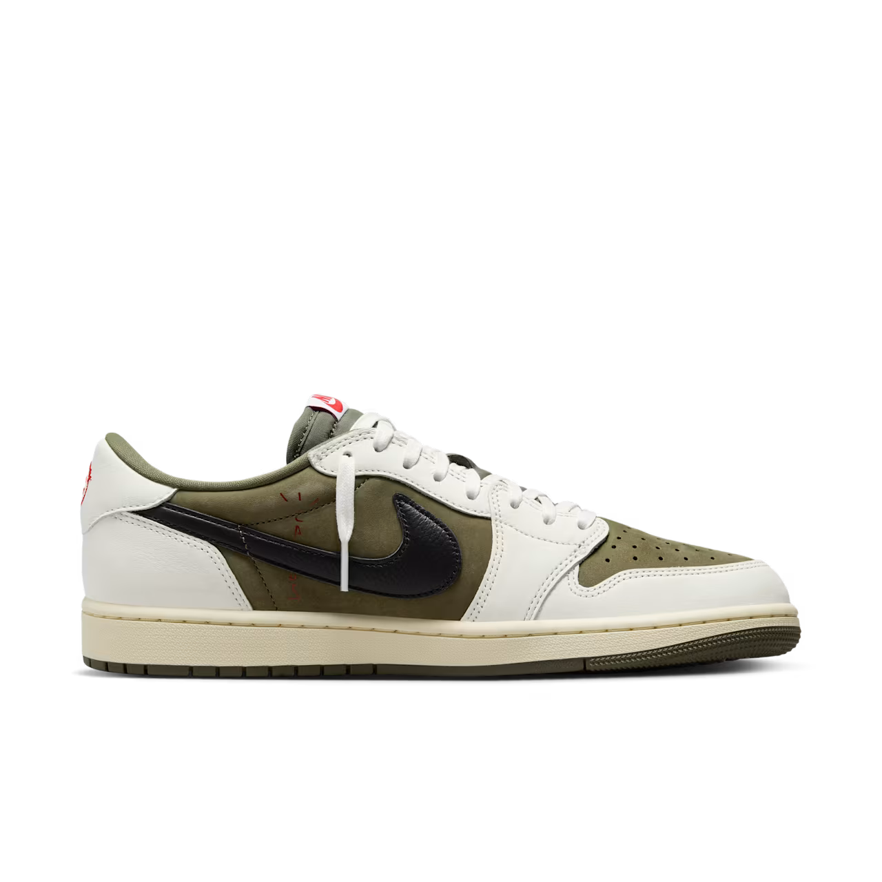 Travis Scott x Air Jordan 1 Reverse Olive